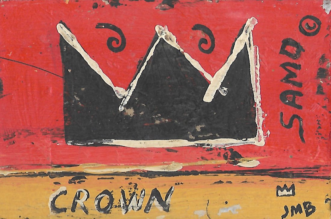 JMB SIGNED - SAMO - Painting Postcard Size (1 of 2)