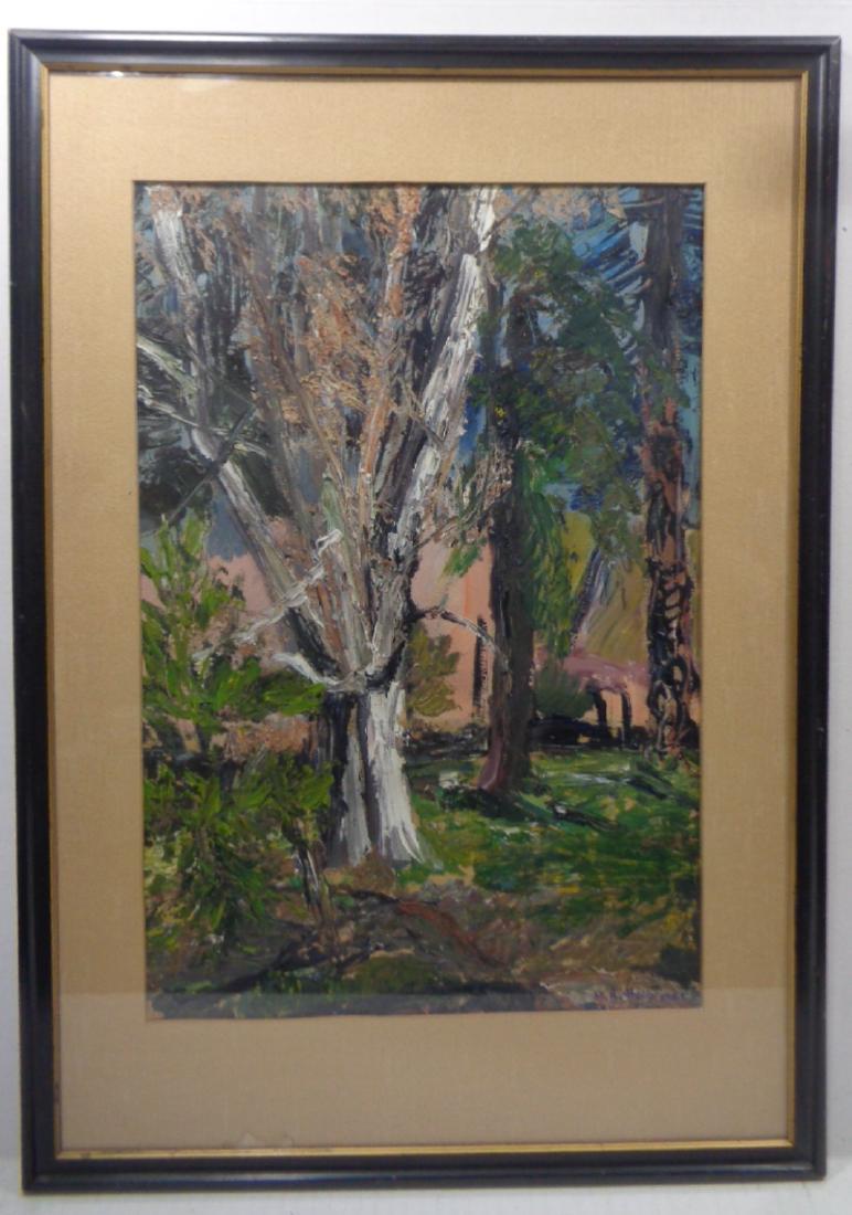 Original Vintage 1963 Oil Painting Signed (1 of 4)