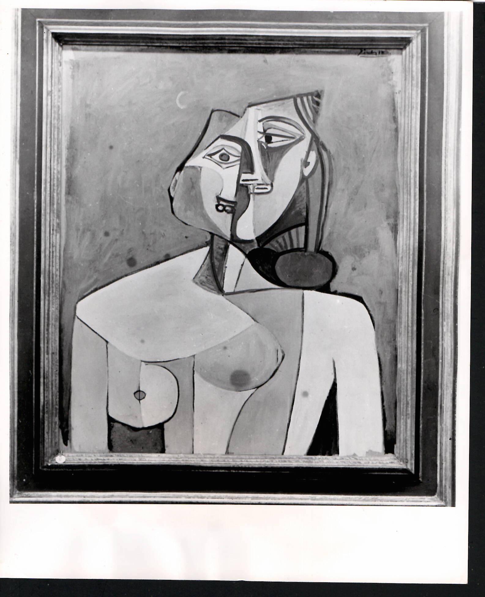 1954 Photo Woman Torso by Pablo Picasso (1 of 2)