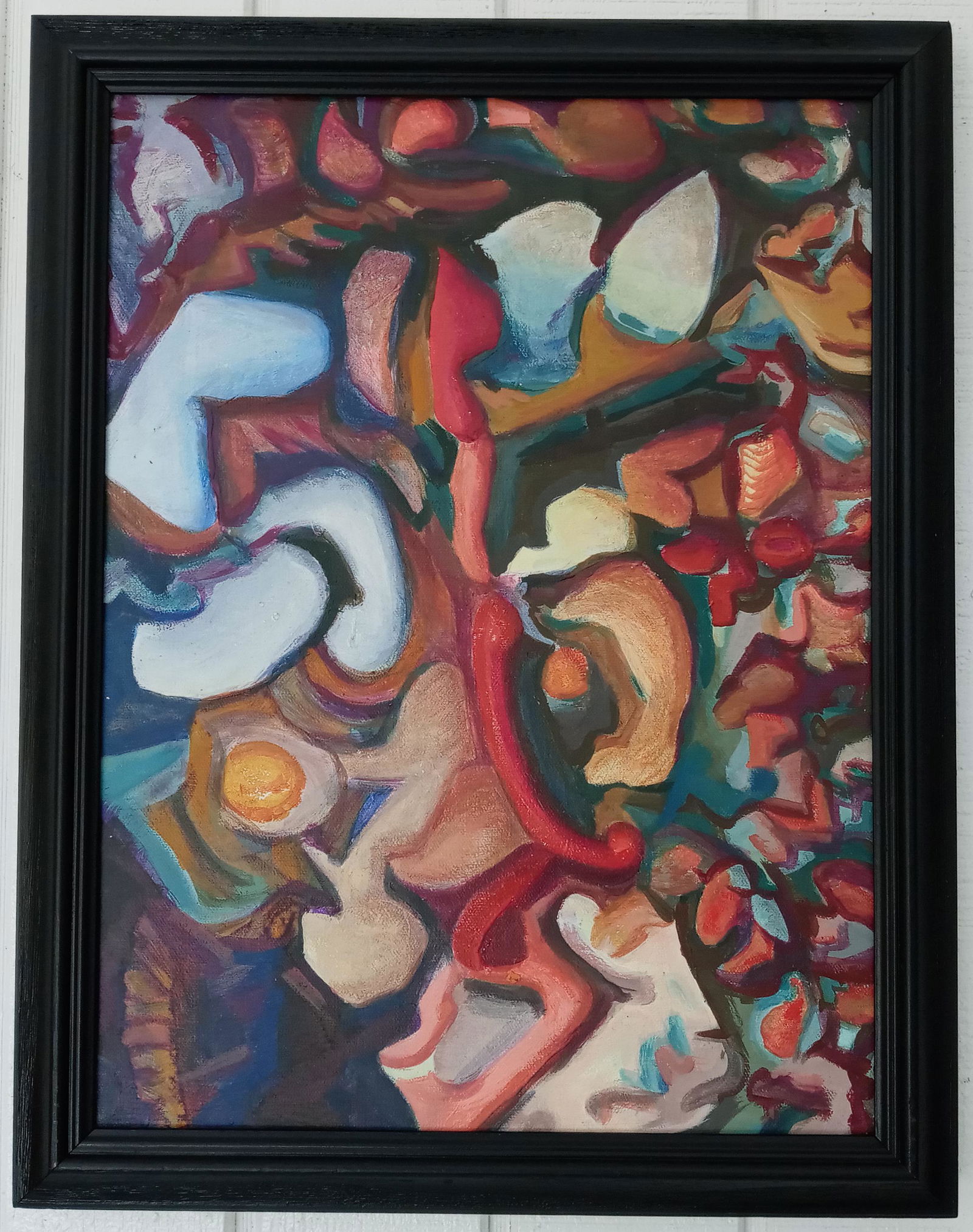 Jon D.SAbstract Painting on Canvas (1 of 3)