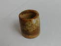 Antique Natural Carved Jade Thumb Archer Ring