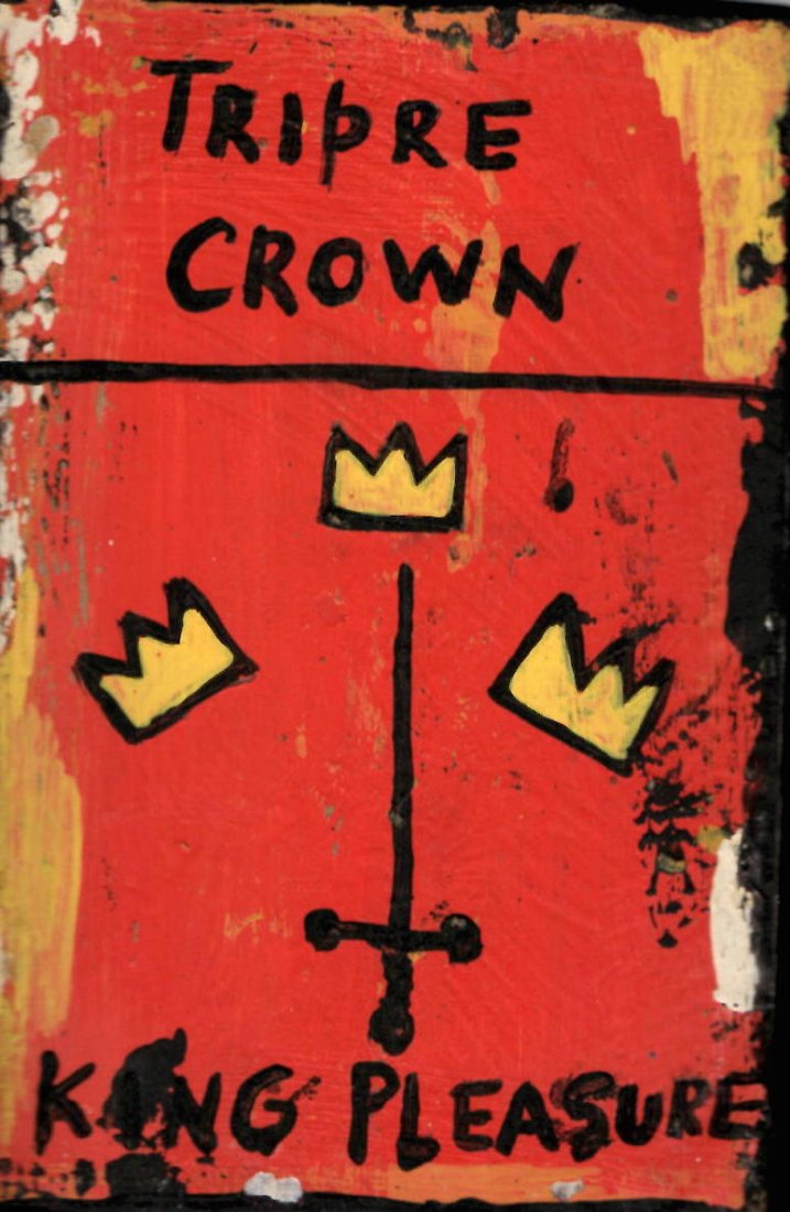 JMB Signed - SAMO KING CROWN  - Art Painting Signed (1 of 2)