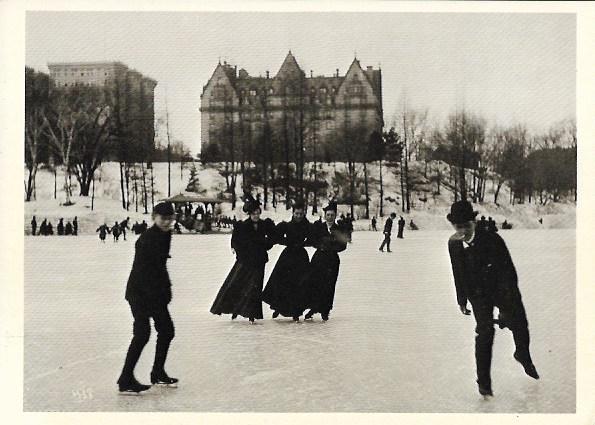 Vintage Postcard Skating in Central Park1894 Photo By B: Vintage Postcard Skating in Central Park 1894 Photo By Byron NY Photo By Byron 19898.Size: 4 1/4 x 6 inches. Good Vintage condition.See Photo.We pack & Ship for you. We take care of the shipping servi