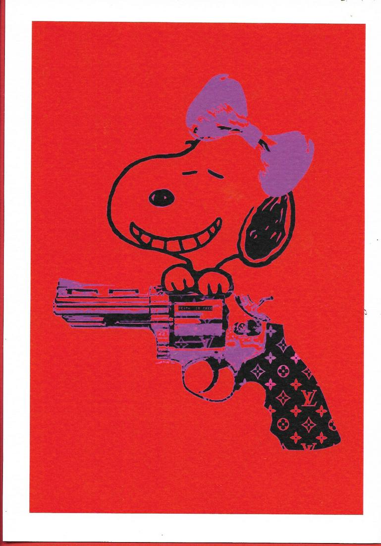 Death NYC Pop Art Lithograph W/Certificated of Authenti (1 of 1)