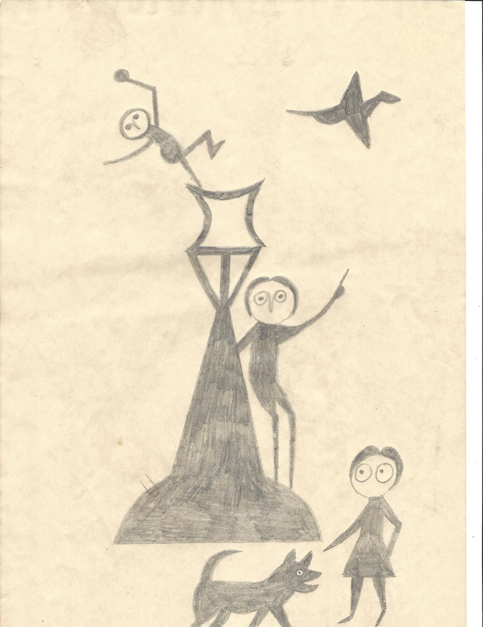 Bill Traylor Mixed Media Painting on Paper.: Bill Traylor Mixed Media Painting on Paper. . Approx Size: 11 3/4 x 8 1/2 inches. Provenance. All lots that do not carry established documented provenance nor any past record of auction history record
