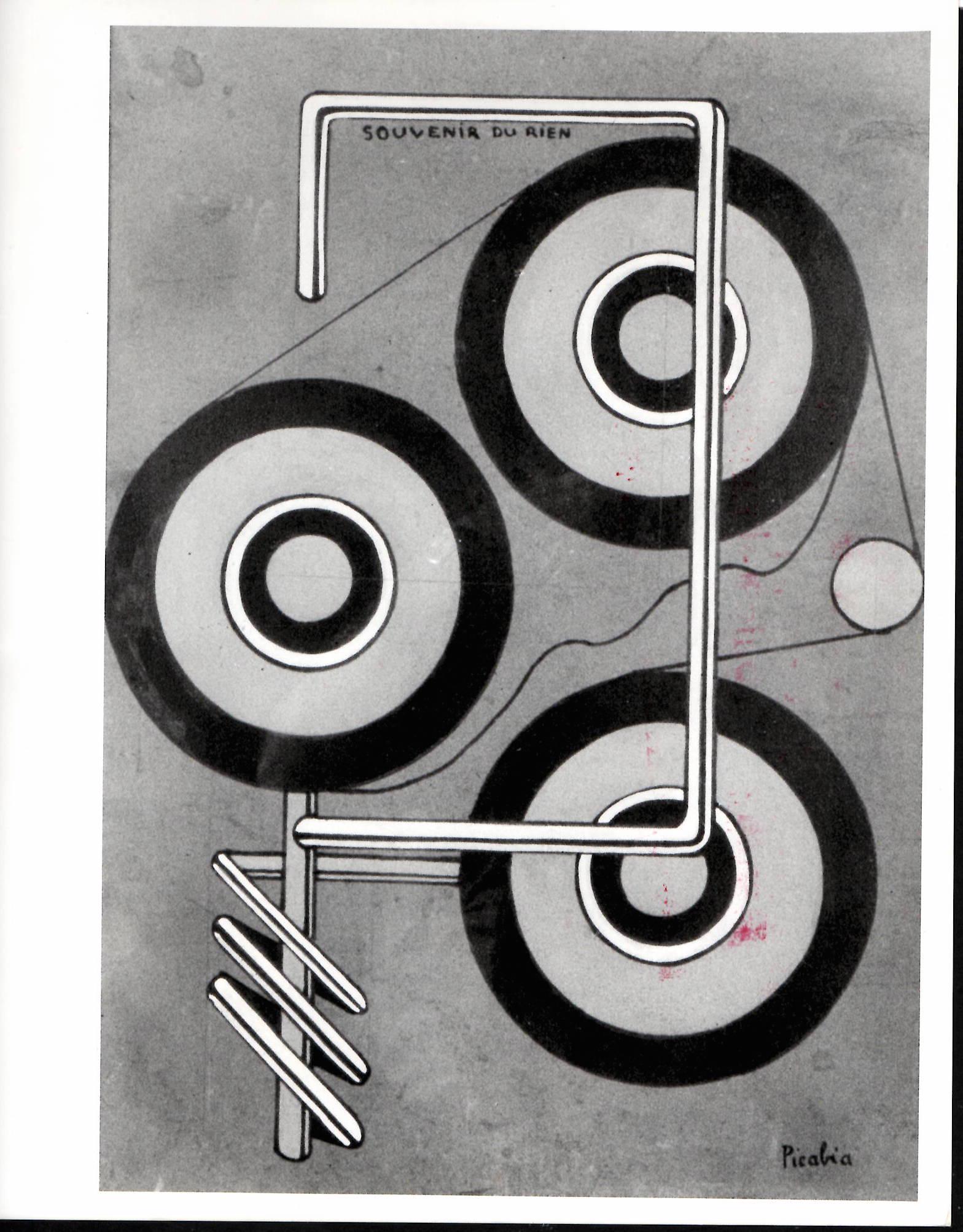 1975 Francis Picabia Souvenir du Rien Photography. (1 of 2)