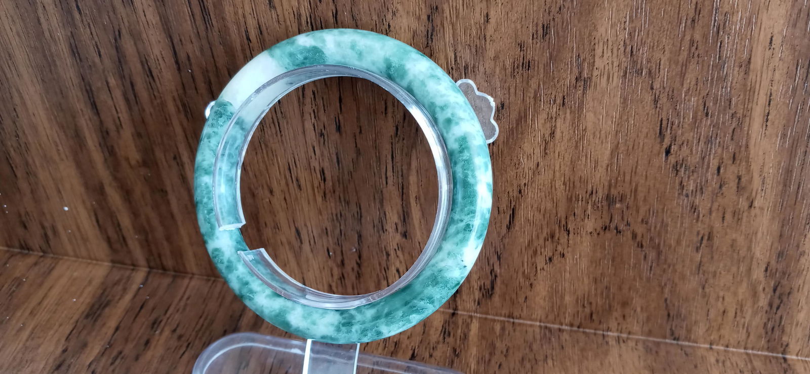 Natural Spinach Green Jade Bangle Bracelet .Untreated (1 of 3)