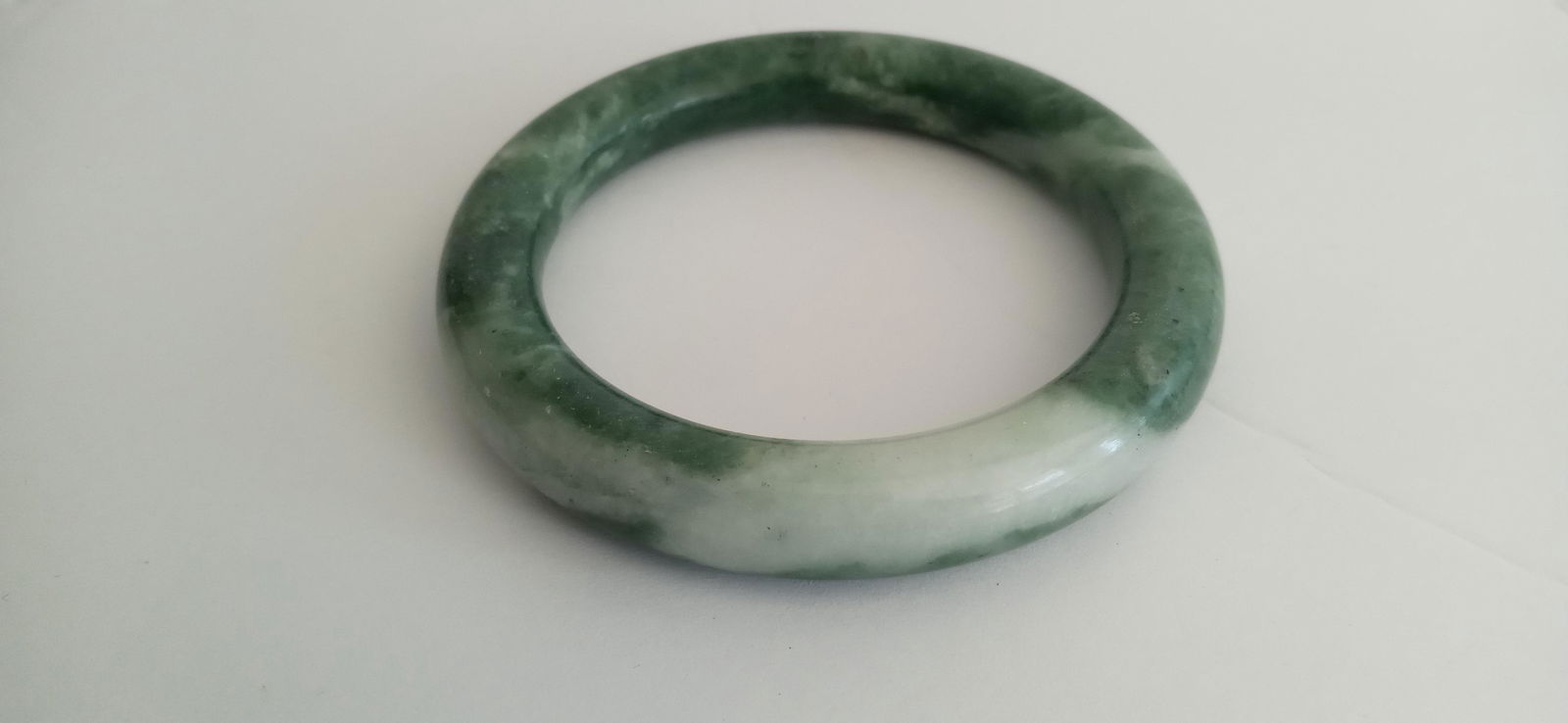 Natural Spinach Green Jade Bangle Bracelet .Untreated (1 of 3)