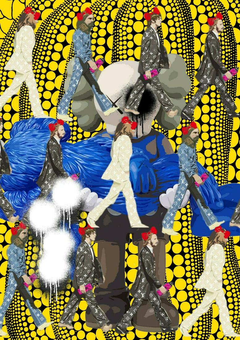 NYC Death Pop Art Lithograph Print W/ COA (1 of 1)