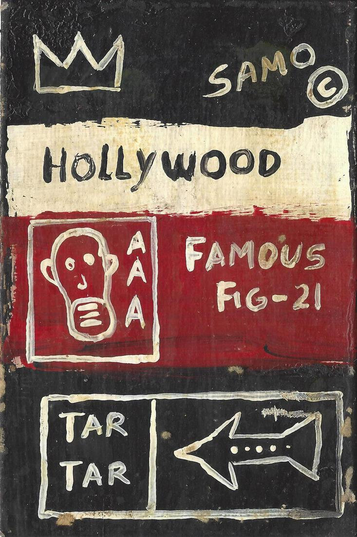 JEAN-MICHEL BASQUIAT 85 PAINTING SOUVENIR SUBWAY ART POSTCARD COLLECTION (HOLLY FAMOUS) (1 of 2)