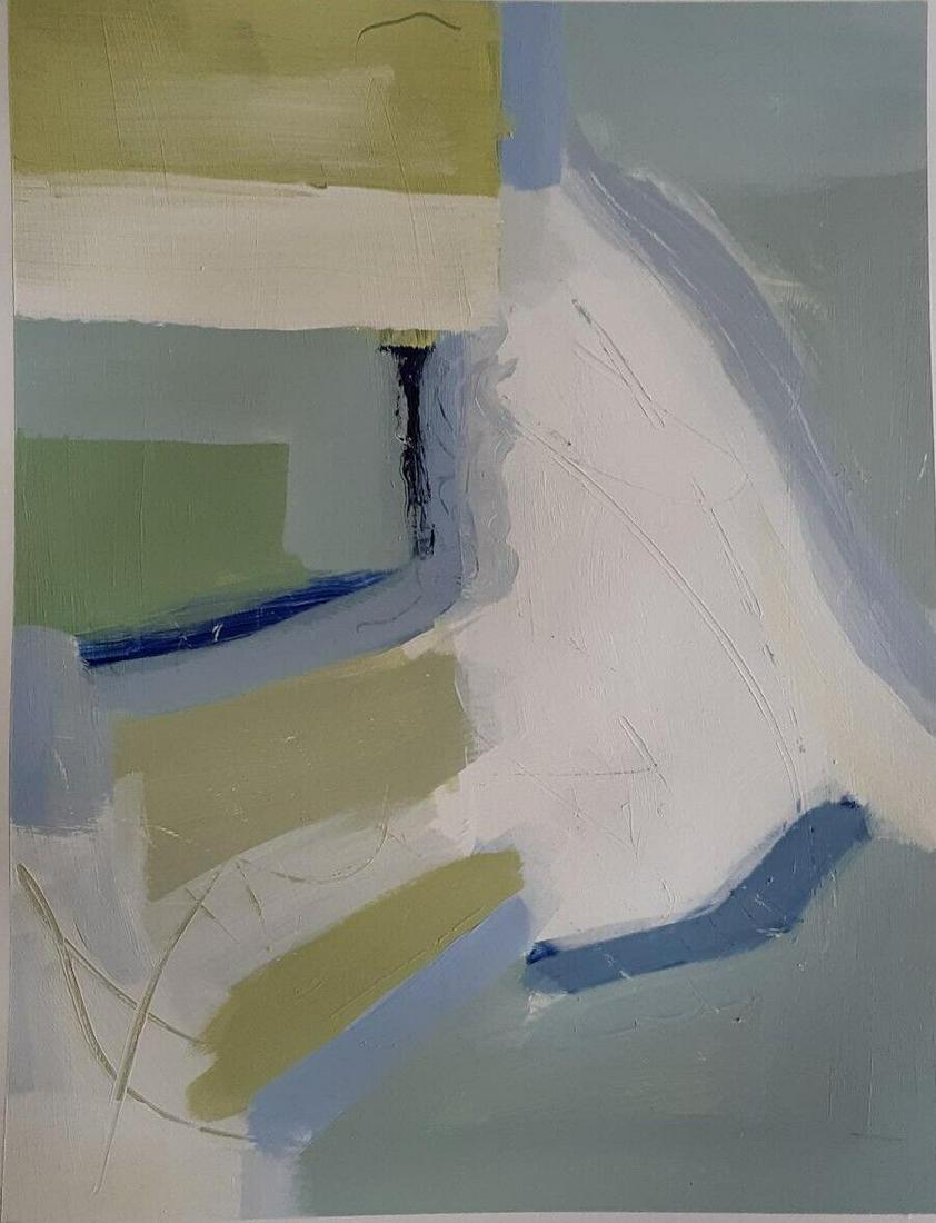 Original Abstract Painting Signed by Artist & COA (1 of 2)