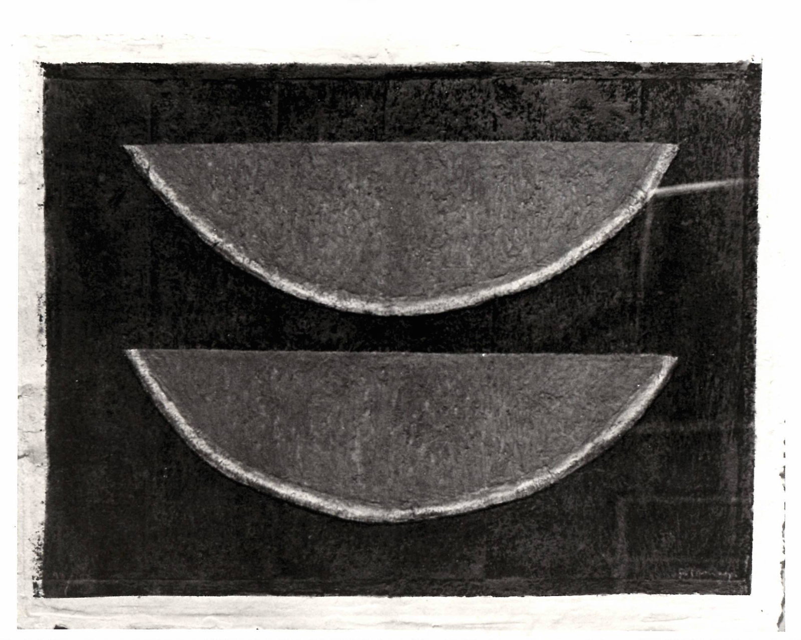 1980 Rufino Tamayo Watermelons Photo of Painting: 1980 Rufino Tamayo Watermelons Photo of Painting.. Photo size: 10 x 8 inches. Provenance: New York-Based Photography Collector & Curator -Collection of Rare Photographs. Note: Please study the images 