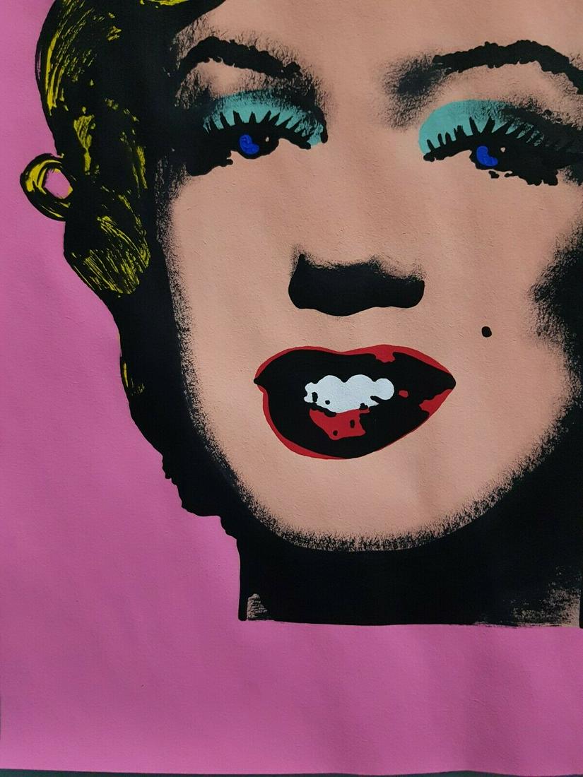 Signed Andy Warhol Mixed Media on Paper: Signed Andy Warhol Mixed Media on Paper. On verso, also stamp inscribed Authorized by the Andy Warhol Foundation. Approx Size: 11 3/4 x 8 1/4 inches. Provenance: This item has limited provenance from 