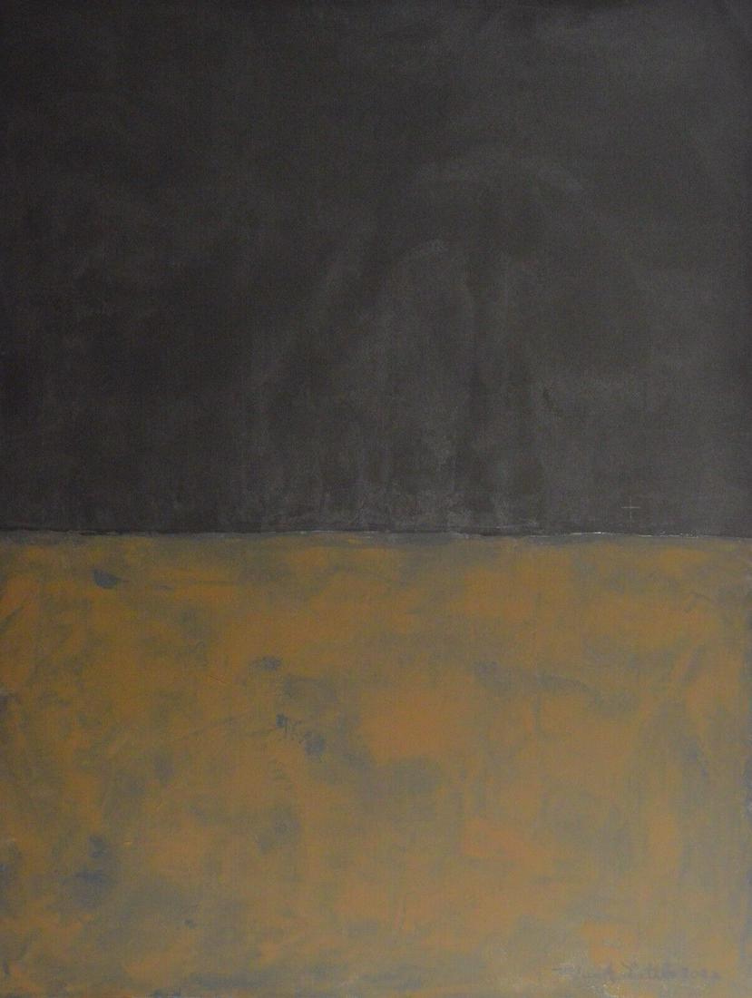 Giant  Abstract Painting on Canvas style of Mark Rotho, Modern Art Painting.  81" (1 of 3)