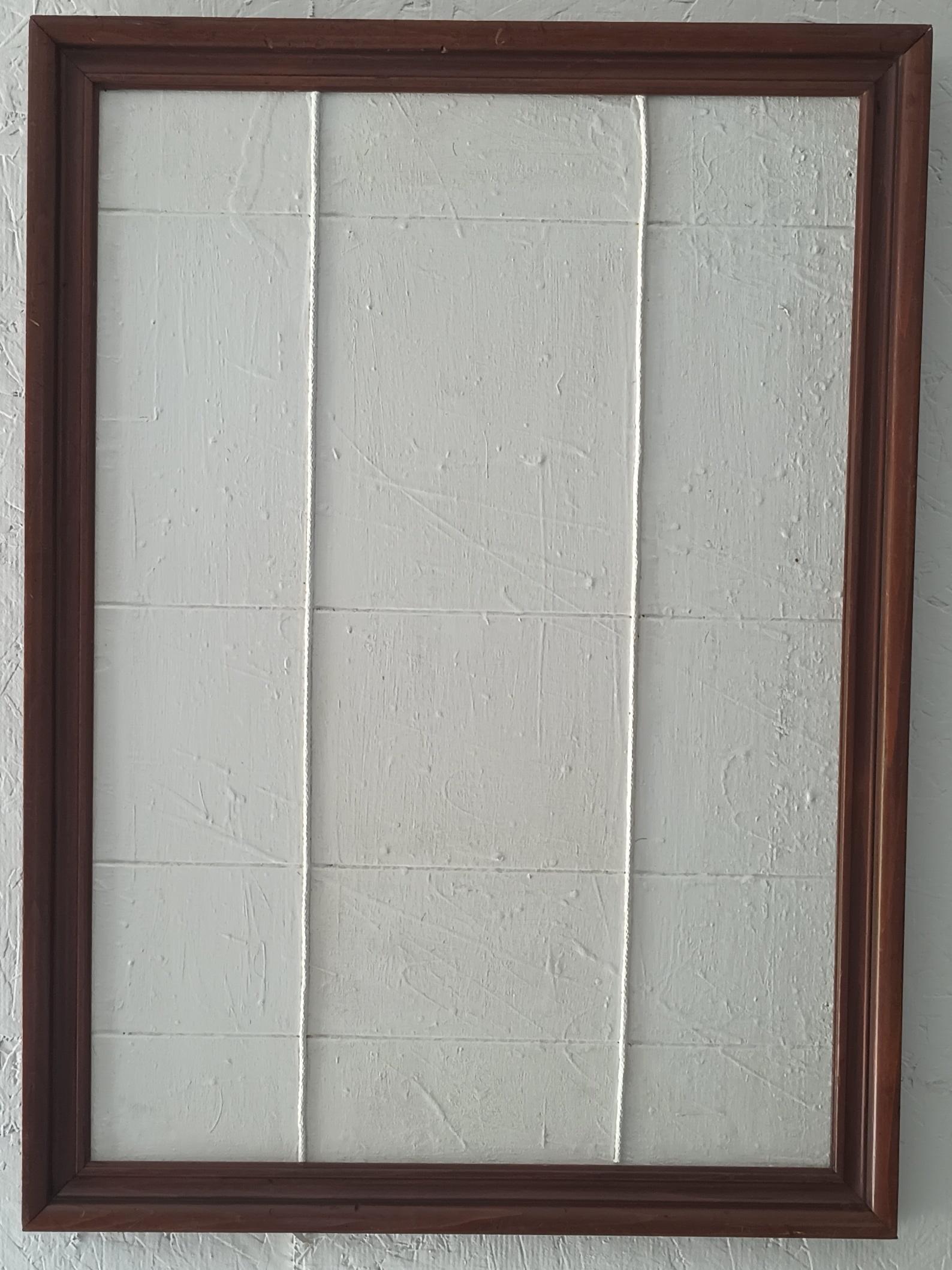 Piero Manzoni 61 Signed. Abstract Expressionism Minimalism Painting on Wood. (1 of 9)