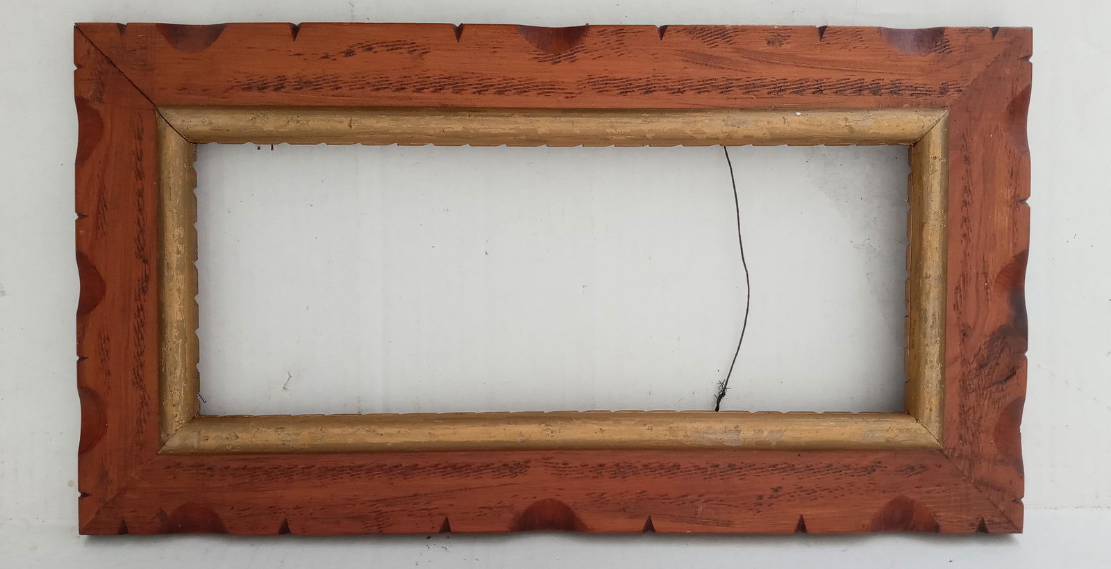 Italian Handcrafted Nunzio Campo Wood Landscape Frame (1 of 1)