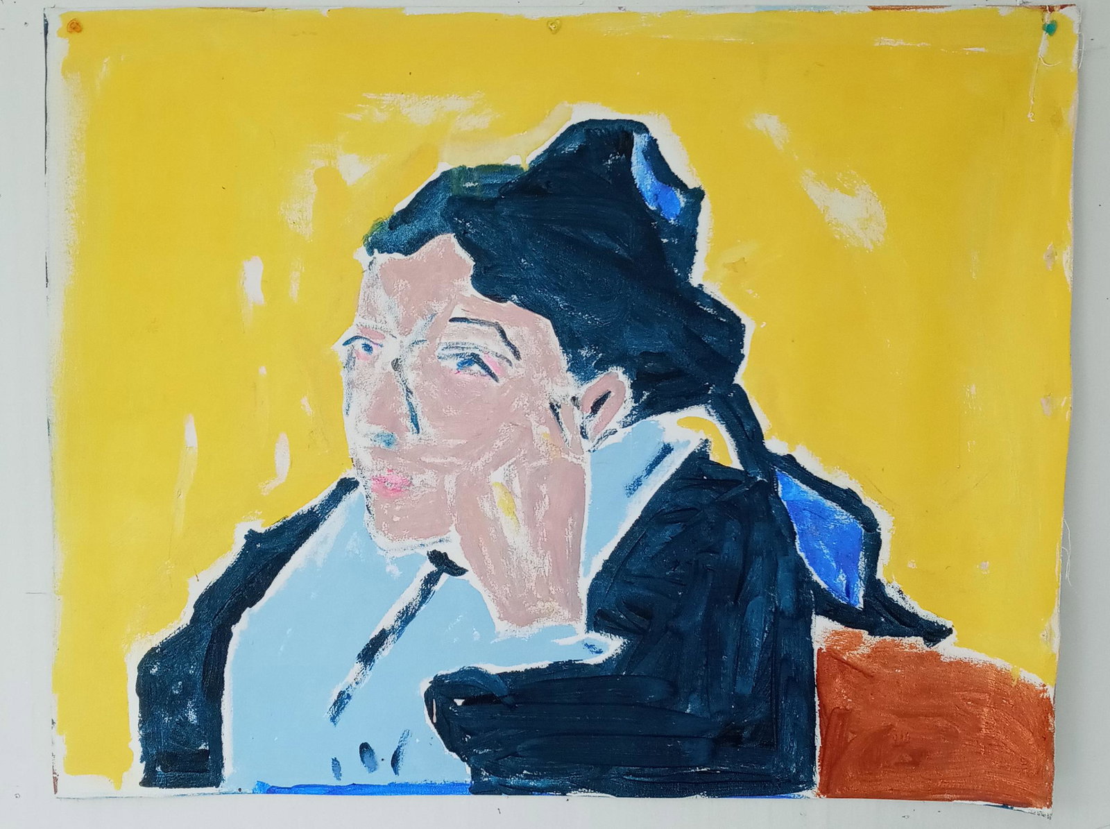 Van Gogh Unsigned Oil Painting on Canvas (1 of 3)