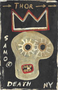JEAN-MICHEL BASQUIAT SOUVENIR SUBWAY ART POSTCARD COLLECTION: JEAN-MICHEL BASQUIAT SOUVENIR SUBWAY ART POSTCARD COLLECTION Jean-Michele Basquiat NYC Street Art Painting "SAMO NY KING"Read Description - See all photos pleaseHand Painted N York SAMO Collection-No