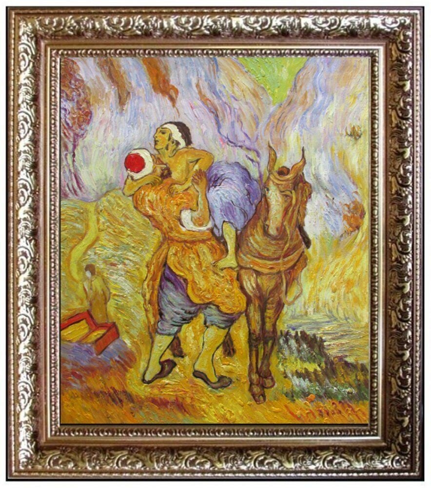 Vincent Van Gogh ( (Dutch, 1853-1890) Oil Painting on Canvas.Famous Masters Works (1 of 3)