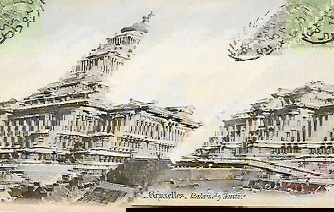 Paris-Bruxelles Litho Trading Cards: Paris-Bruxelles Litho Post Card Trading Cards Cancelled Stamp. Collectible Post Card is in good condition, some edge wear. For more item specifics, please see photos above. Standard size.