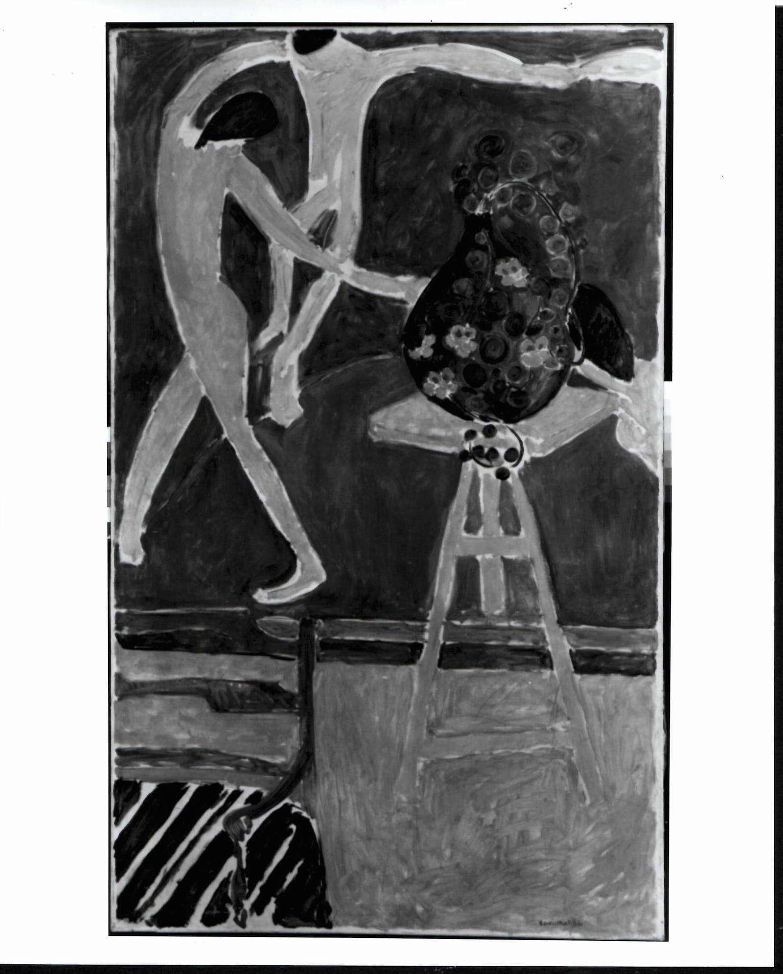 Henri Matisse Nyc Photo Exhibit. Labeled Onthe Verso Auction