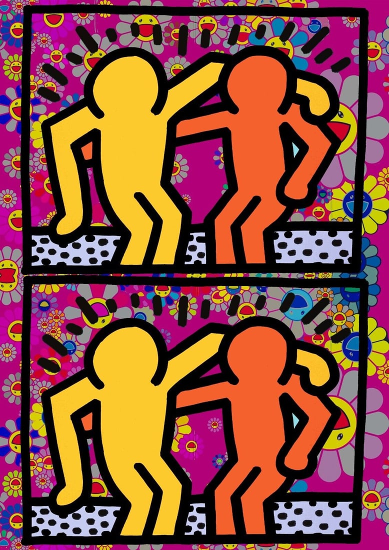Keith Haring Pop Art Lithograph W/Certificated of Authenticity (1 of 1)
