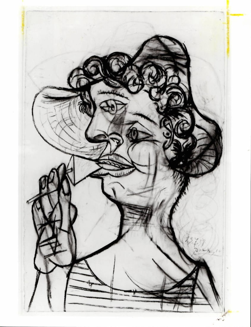 Original Vintage Photography Pablo Picasso Tate Gallery (1 of 2)