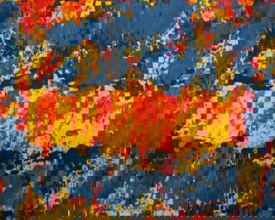 Signed Norman Lewis, Modern Expressionism Painting On Canvas: Signed Norman Lewis Modern Expressionism Painting On Canvas. Approx Painting: 20 x 16 inches.SEE PHOTOS as part of the description. Good vintage condition . We pack & Ship for you. We take care of the