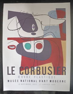 Le Corbusier Giclee on Canvas: Le Corbusier Giclee on Canvas .Approx Size: 15 1/2 x 12 inches.We pack & Ship for you, We take care of the shipping services in house .