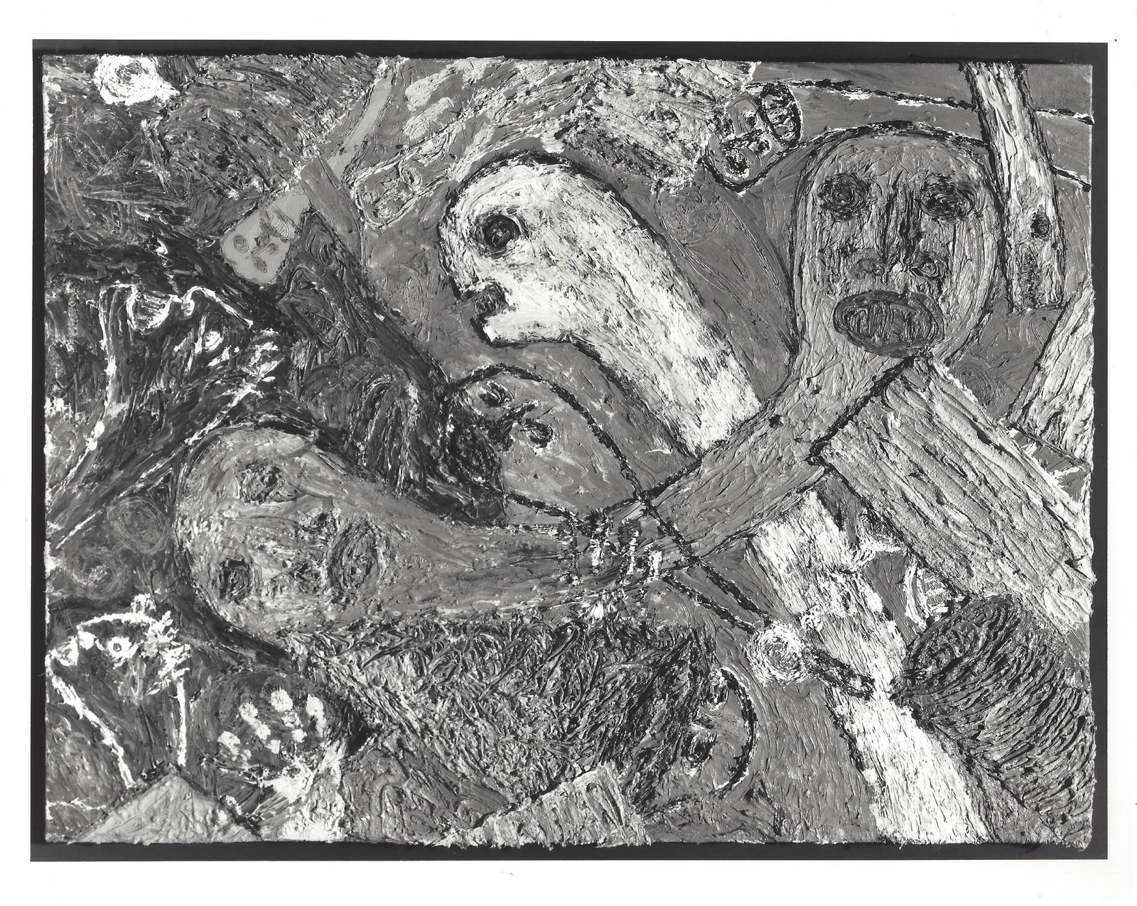 1988 Photo Figi Painting By Mark Cooper Howard Yezerski Gallery Boston MA: 1988 Photo Figi Painting By Mark Cooper Howard Yezerski Gallery Boston MAProvenance: New York-Based Photography Collector & Curator -Collection of Rare Photographs. Approx Size: 8 x 10 inches. Photo m