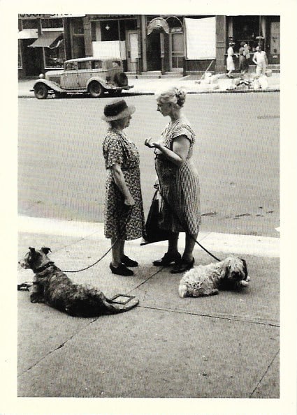 Vintage Postcard Dan Weiner East End Avenue 1950  NYork (1 of 2)