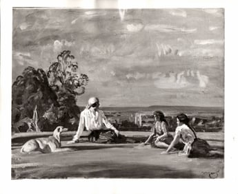 Sir Alfred Munnings - Photography Gypsy Tales Painting