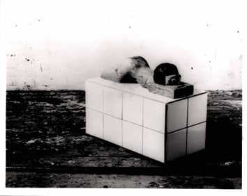 1988 Photography, Ladies From The KPX-Bath Painting By Werner Buttner