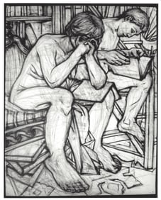 1988 James Cogswell Paintings Drawings Frances Wolfson