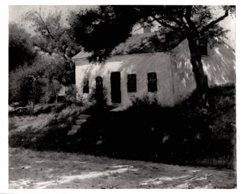 1986 Photography, Roadside Cottage 1889 Painting Dennis Miller Bunker- Boston Arts