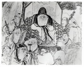 1985 Photo One Hundred Old Men, by Yosa Buson, New Orleans Museum of Art