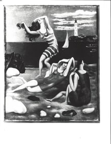 1918 Photo "The Bathers" Painting by Artist Pablo Picasso