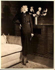 Oversize Original 1940s Vintage Jane Knight Portrait Photography