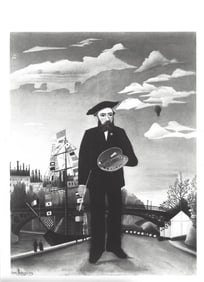 Photo "Myself, Portrait-Landscape" painting by Henri Rousseau