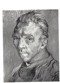 1988 Photo A self portrait by Vincent Van Gogh