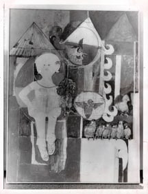 1966 Photo Pebworth's Art Exhibited at Show