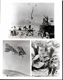 1968 Photo Stunt Pilot Paul Mantz Performs