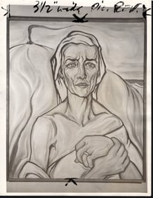 1957 Photo The Beacon Painting By Alice Stallknec