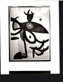 1979 Press Incest in the Sahara Artwork by Joan Miro