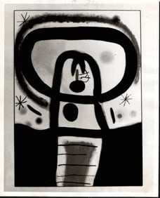 1978 -Photo -Equinoxe,- a 1967 Artwork by Joan Miro