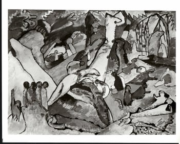 Vasily Kandinsky Guggenheim Museum NYC Photo Exhibit Ar