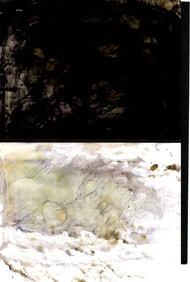 Lot of 2 Abstract Experimental Photography Print Techniques