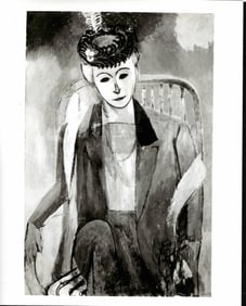 Henri Matisse NYC Photo Exhibit. Labeled onThe Verso