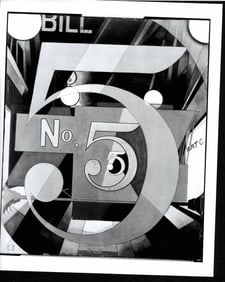 Charles Demuth NYC Photo Exhibit. Labeled onThe Verso