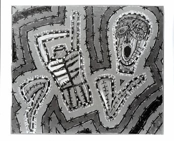 Liuis Cruz Azaceta (Cuba) NYC Photo Metropolitan Museum